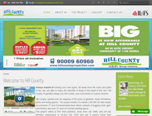 Tablet Screenshot of hillcountyproperties.com